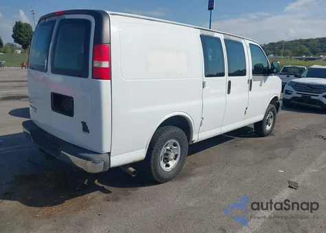 2012 Chevrolet Express 2500 Work Van из США, поврежденный, VIN 1GCWGFCA7C1100382